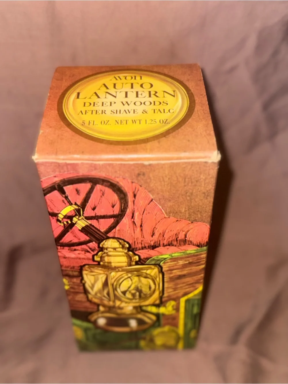 Vintage Avon Auto Lantern after shave bottle